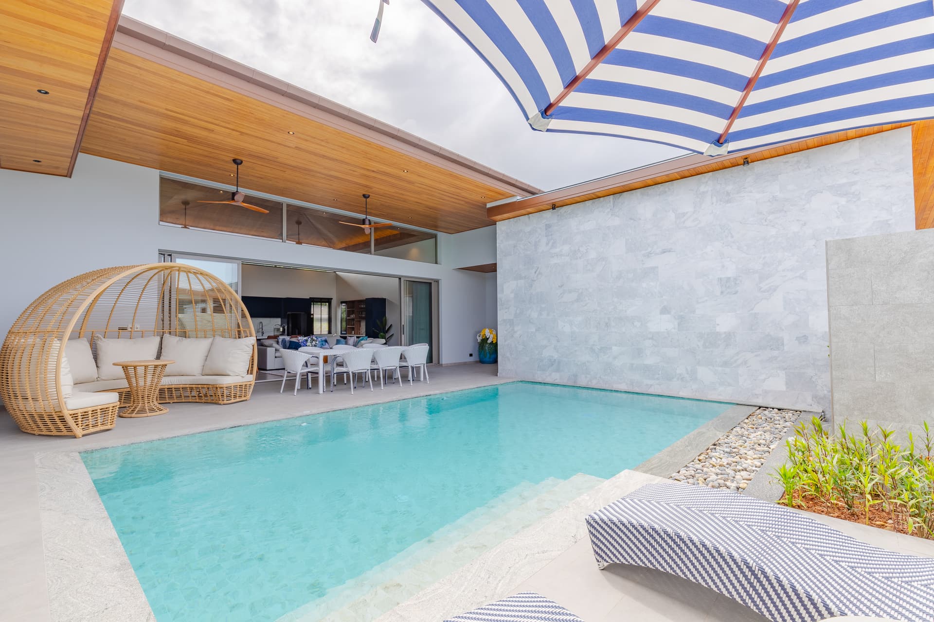 วิลล่า/บ้าน 3 ห้องนอน ใน The S Villas ให้เช่า - photo 3