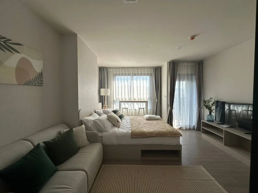 คอนโด 1 ห้องนอน dcondo reef ให้เช่า - photo 2