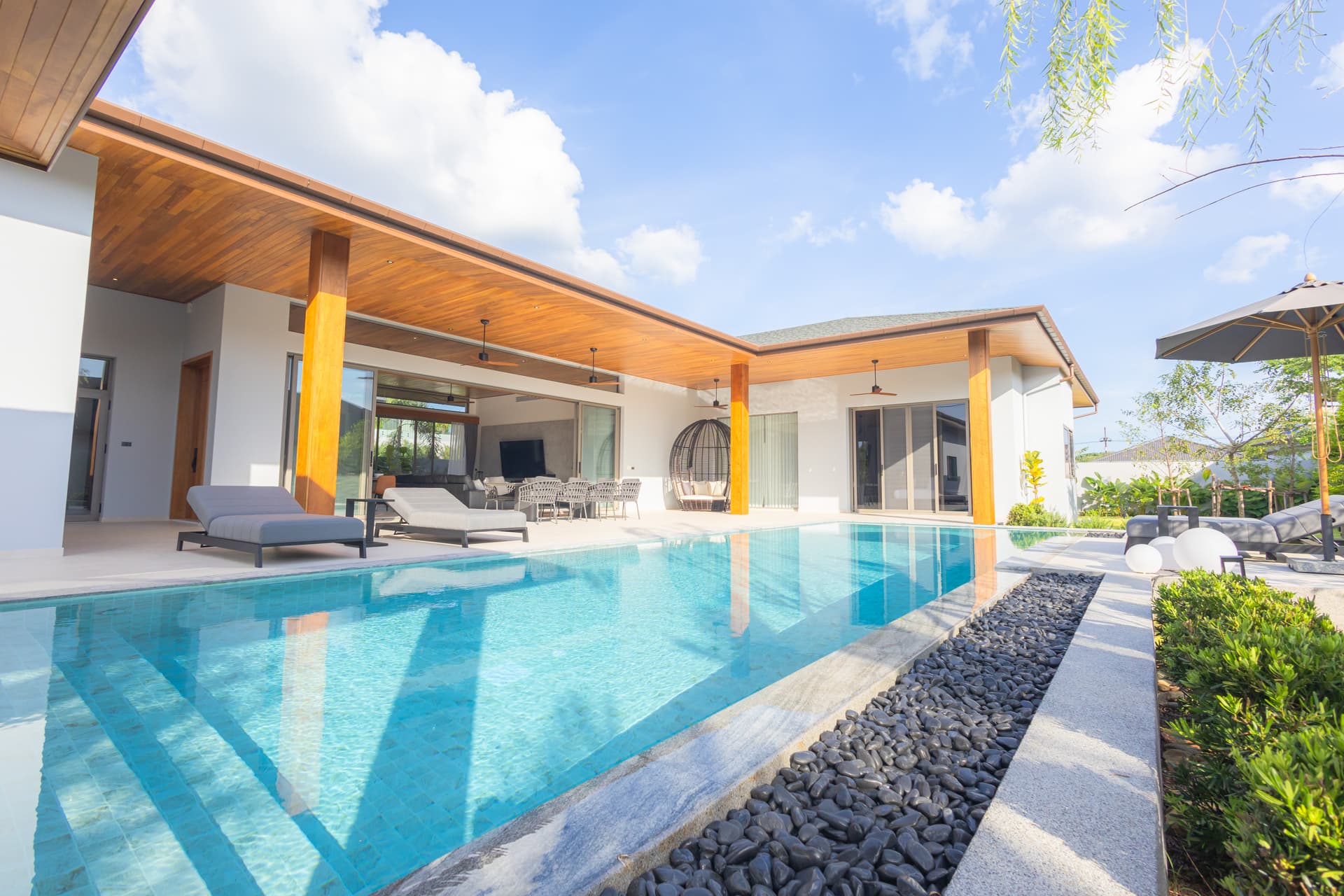 วิลล่า/บ้าน 4 ห้องนอน ใน The S Villas ให้เช่า - photo 2