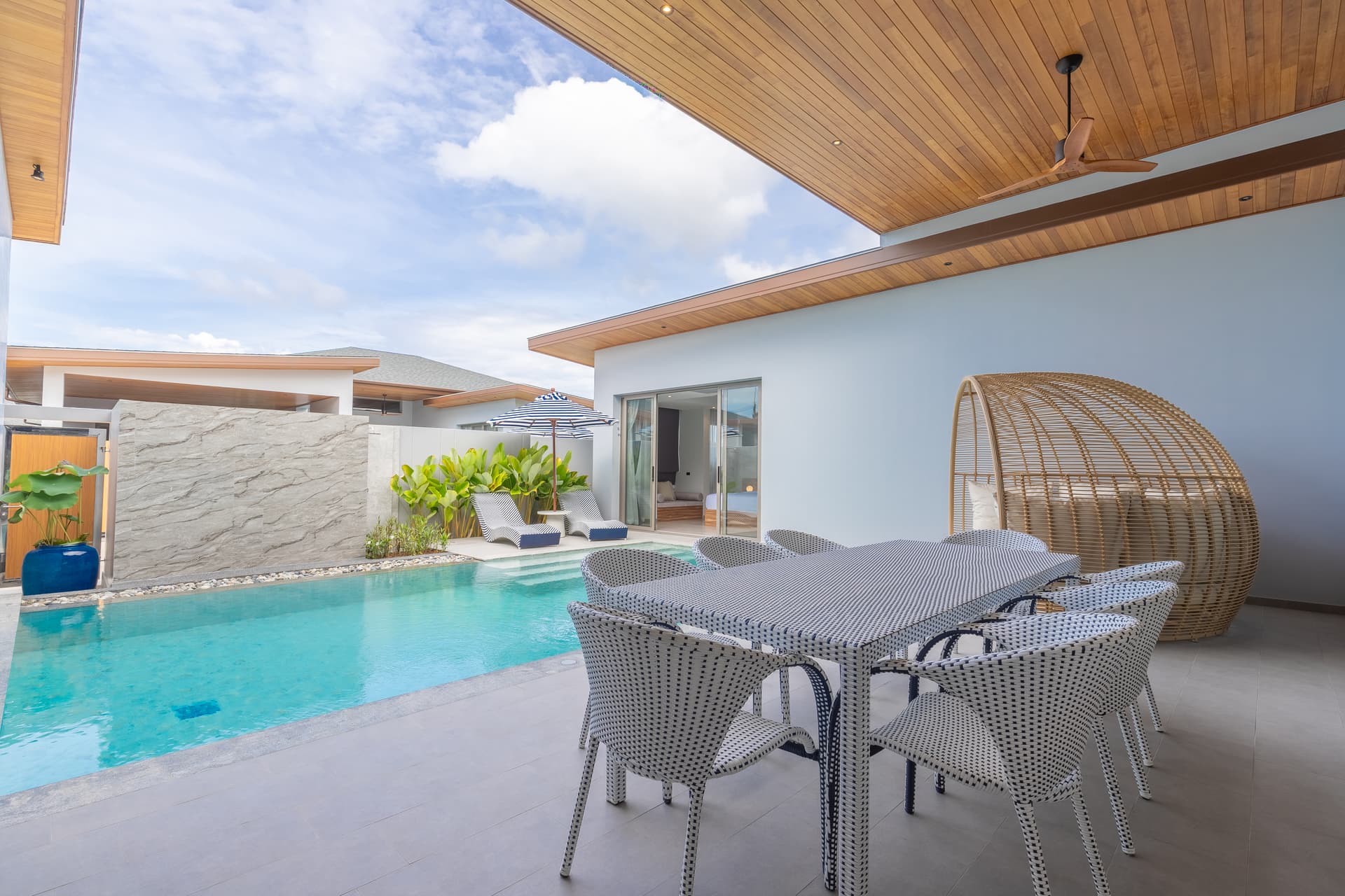 วิลล่า/บ้าน 3 ห้องนอน ใน The S Villas ให้เช่า - photo 2