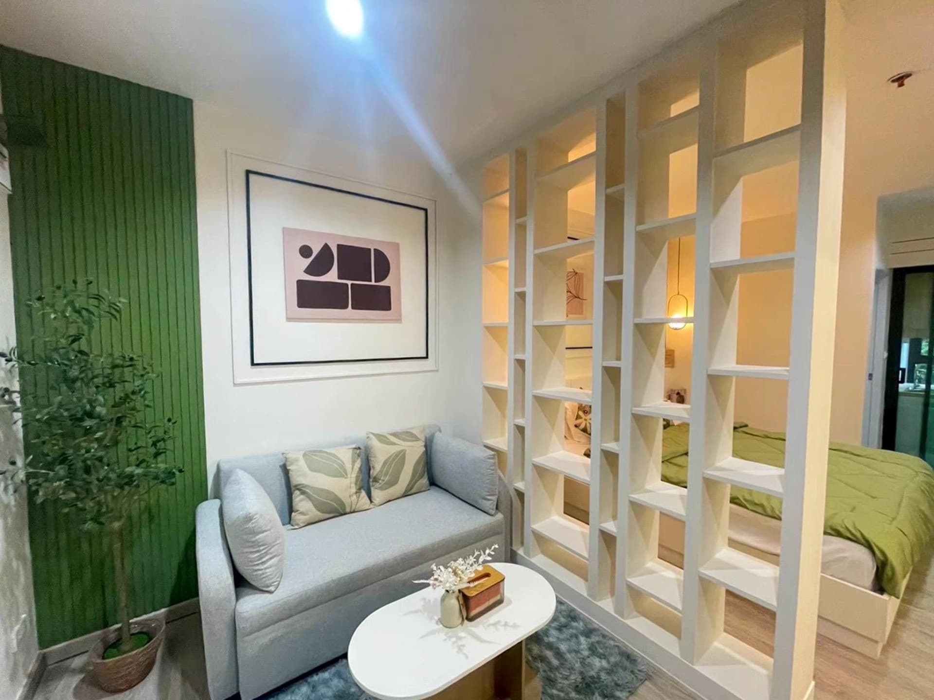 Кондо с 1 спальней в аренду, Phanason City Condo - photo 2
