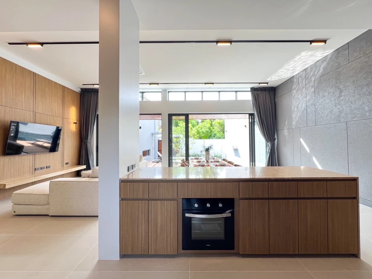 3 bedroom villa for rent Baan Maneekram-Jomthong Thani - photo 3